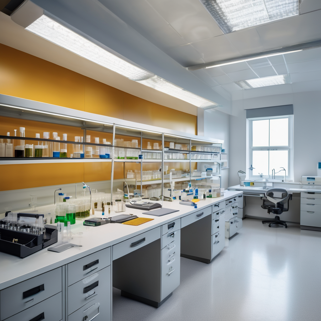 Modern environmental testing laboratory