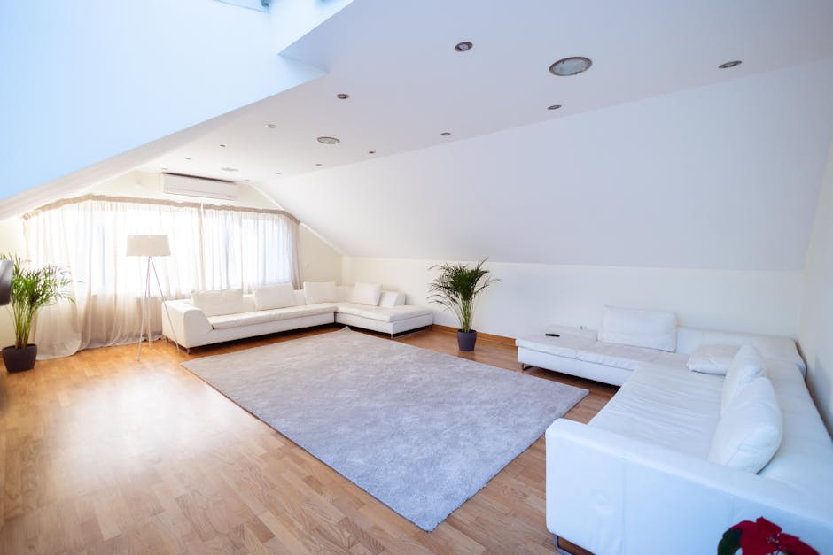 Clean modern home interior showcasing healthy living environment