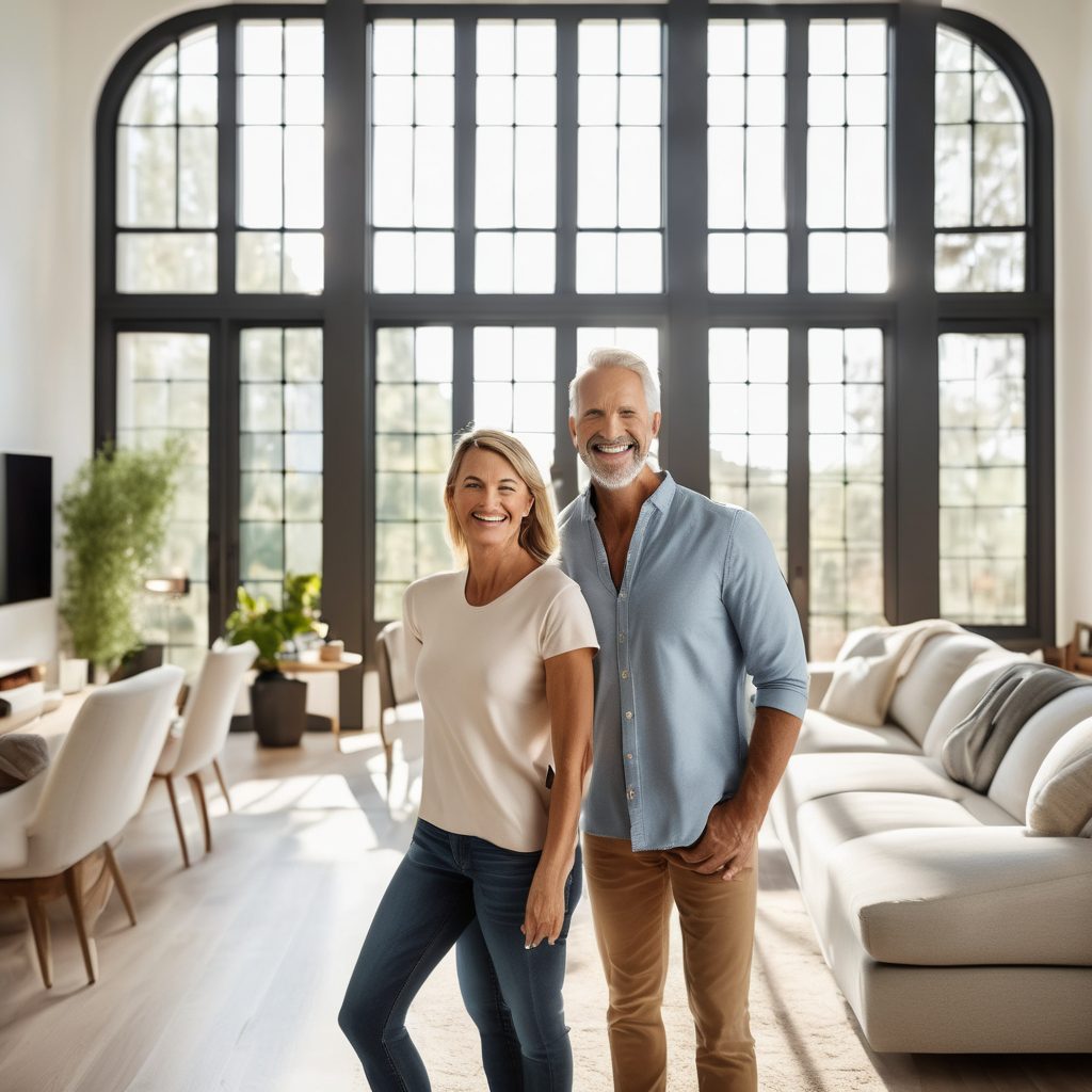 Homeowner satisfied with clean living space